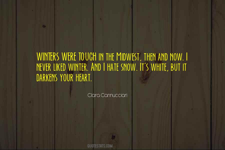 Winter Hate Quotes #656989