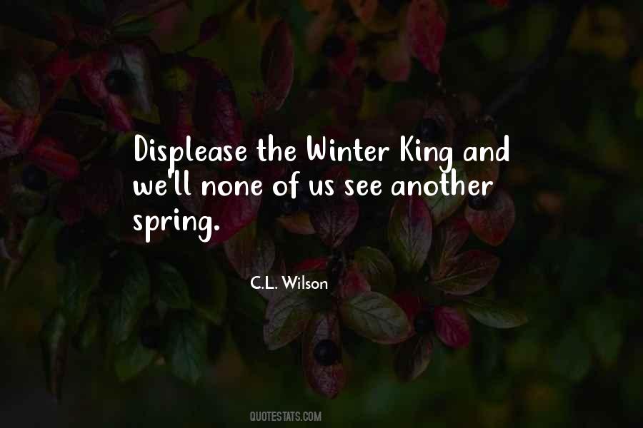 Winter King Quotes #1436371