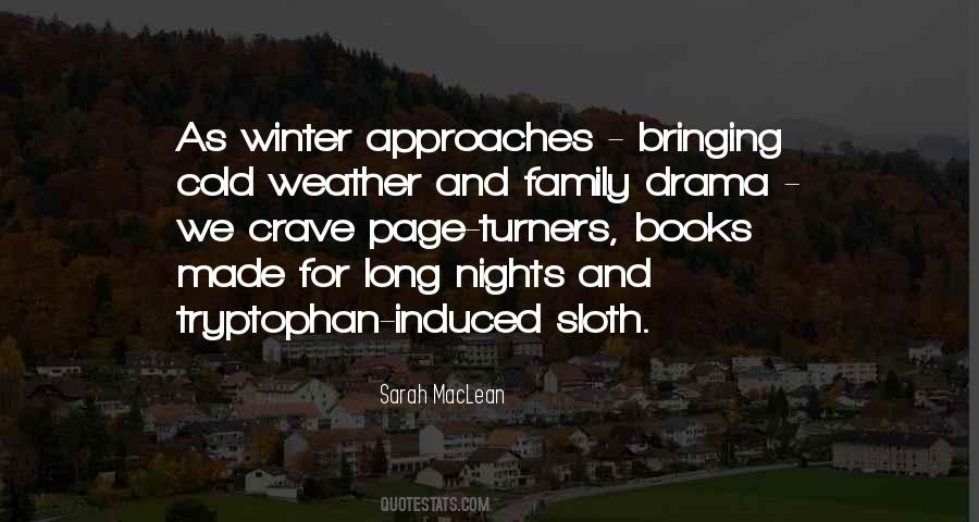 Winter Nights Quotes #1138870