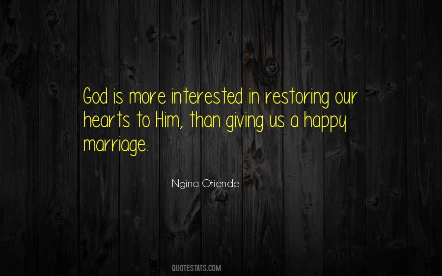 Quotes About Marriage God #29535