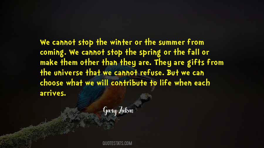 Winter Spring Summer Fall Quotes #137488