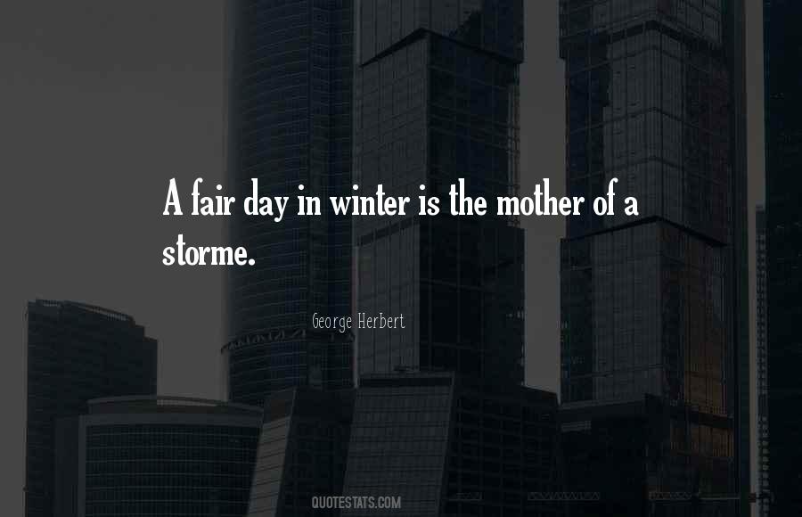 Winter's Day Quotes #277530