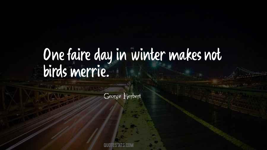 Winter's Day Quotes #901924