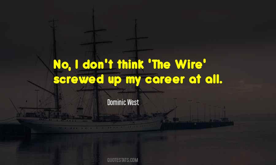 Wire Quotes #1259044