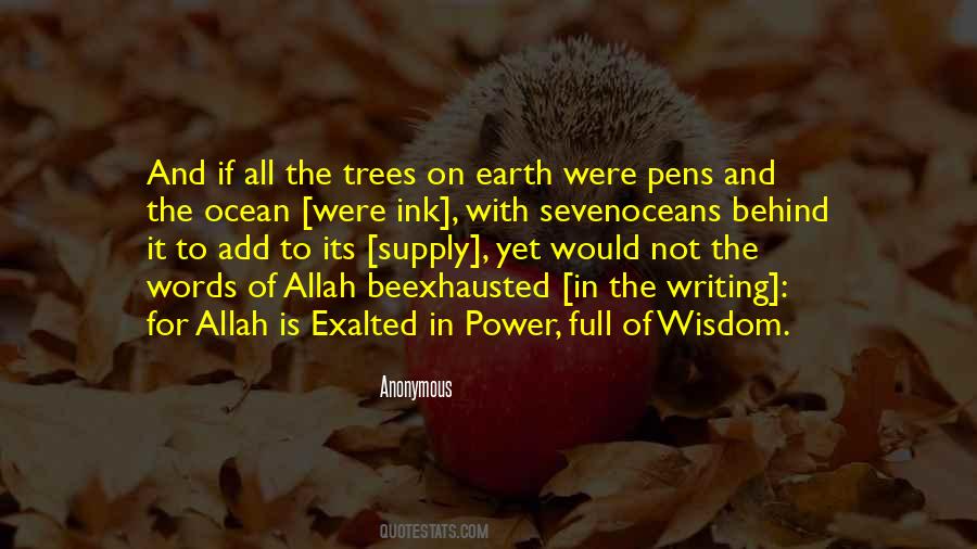 Wisdom Of The Earth Quotes #1264560