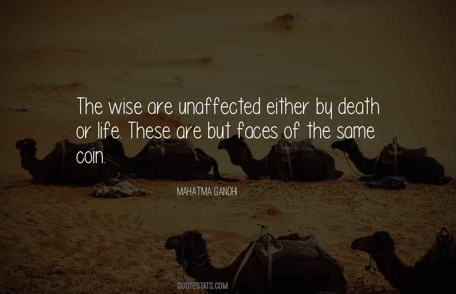 Wise Life And Death Quotes #135498