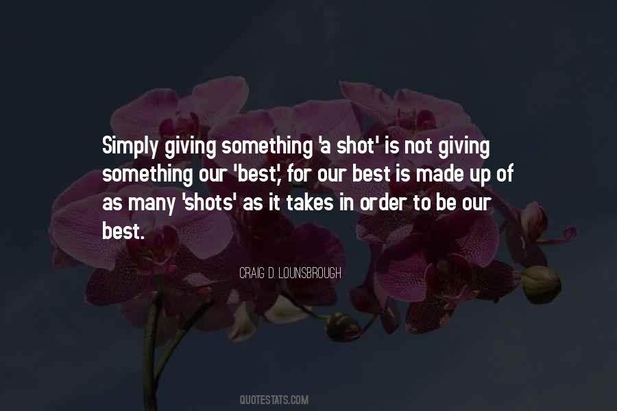 Quotes About Giving It A Chance #1021197