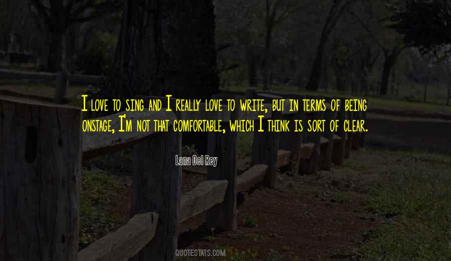 Quotes About Not Being Comfortable #1090533