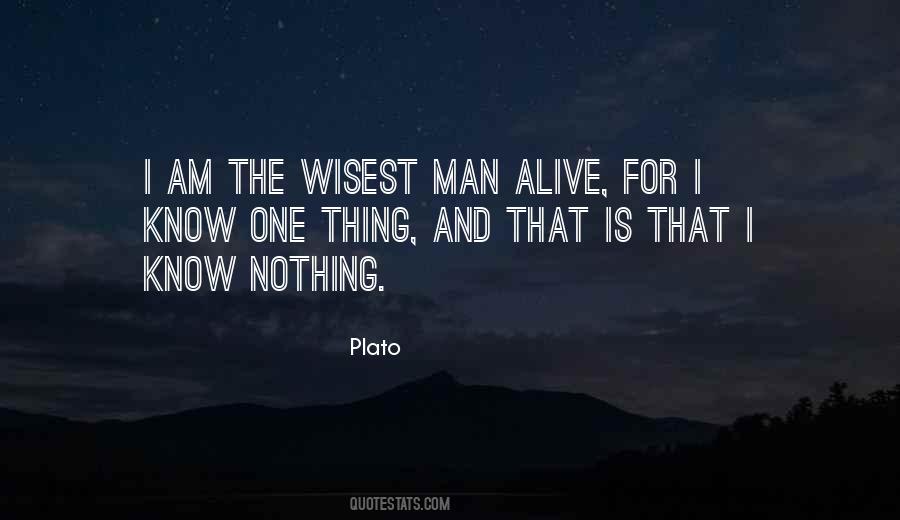 Wisest Man Quotes #361420