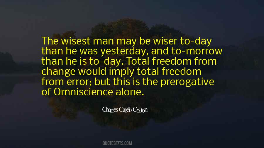 Wisest Quotes #1226420