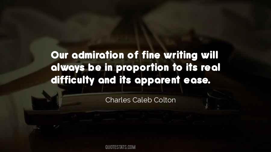 Quotes About Writing Difficulty #1061512