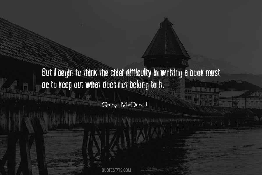 Quotes About Writing Difficulty #131628