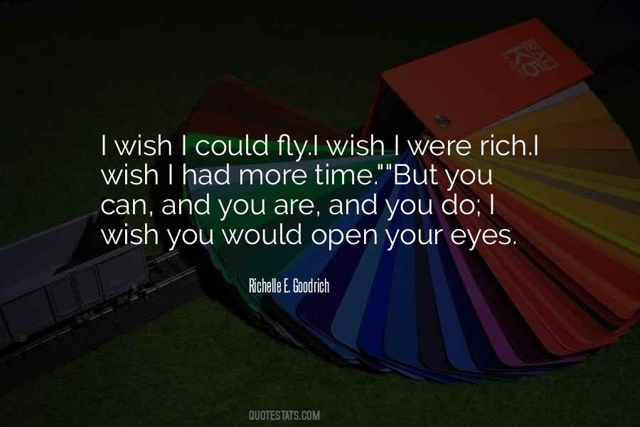 Wish I Could Fly Quotes #105003