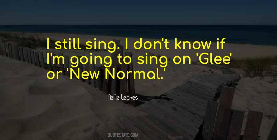 Wish I Could Sing Quotes #11154