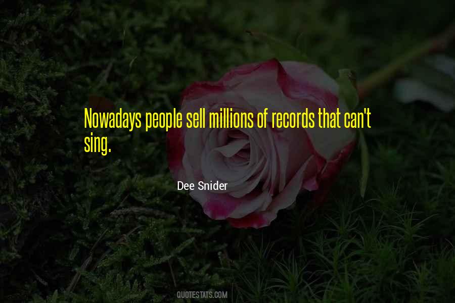 Wish I Could Sing Quotes #11762