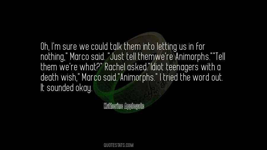 Wish We Could Talk Quotes #1254373