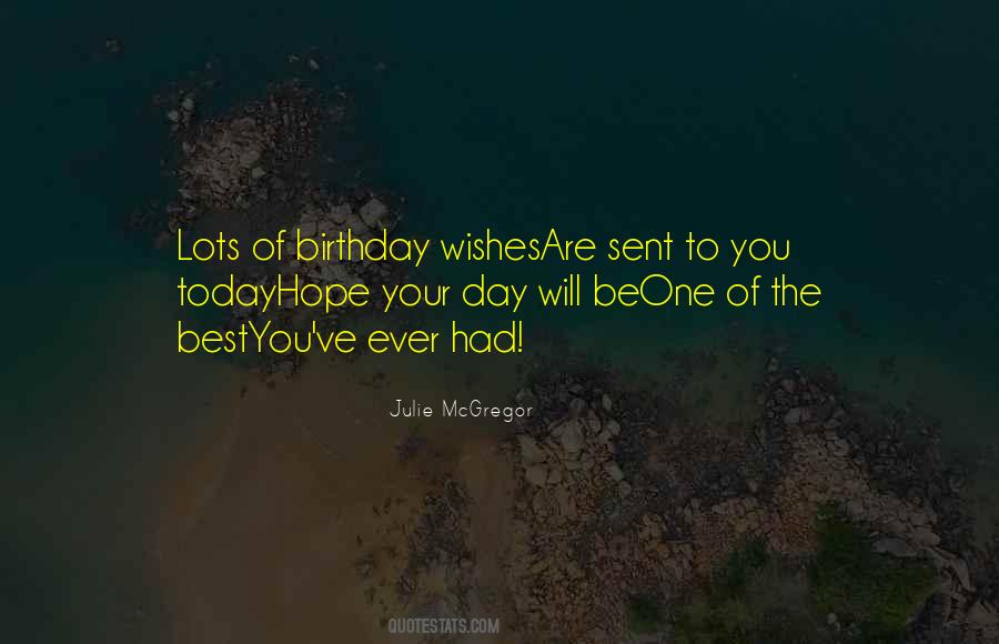 Wish You Birthday Quotes #1197248