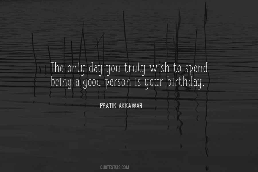 Wish You Birthday Quotes #786153