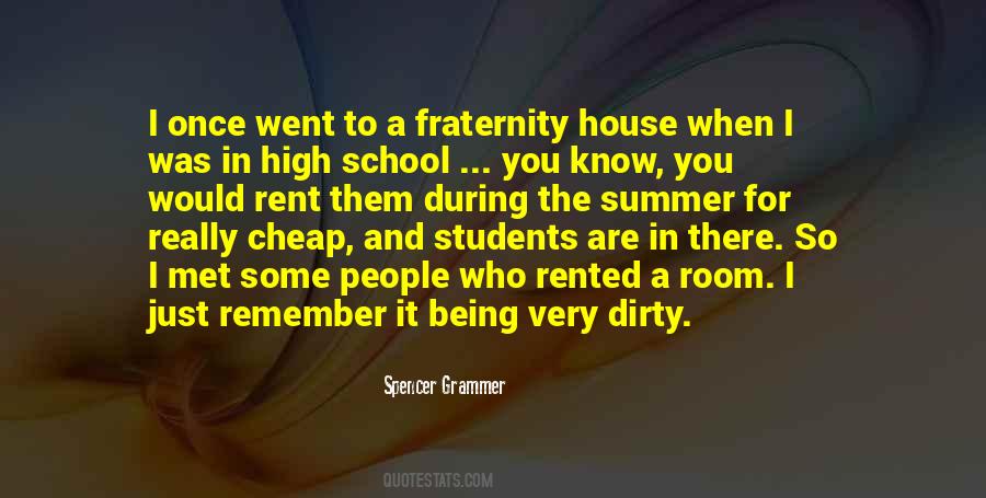 Quotes About A Dirty House #1206622