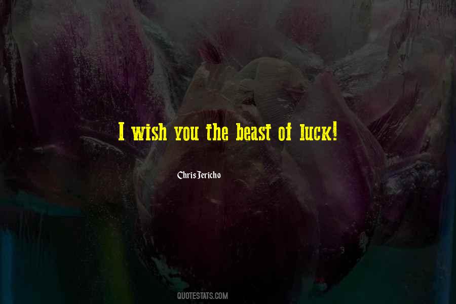 Wish You Luck Quotes #607200