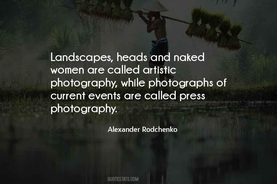 Quotes About Landscape Photography #133256