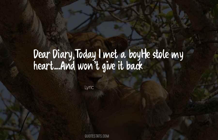 Quotes About Dear Heart #78412