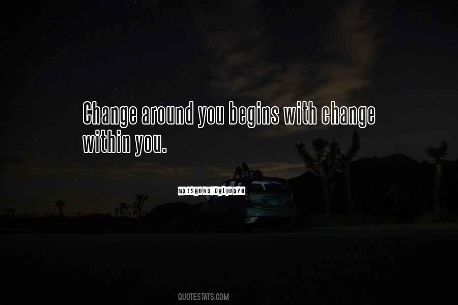 With Change Quotes #1180460