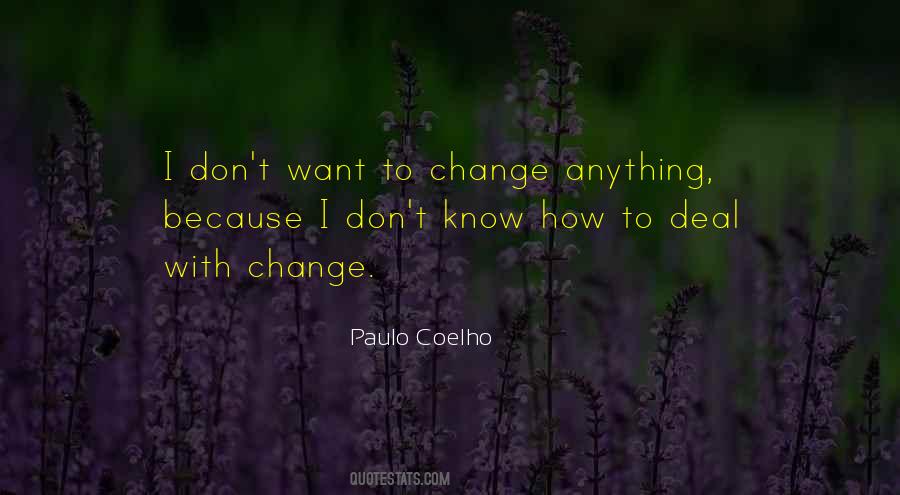 With Change Quotes #1218797