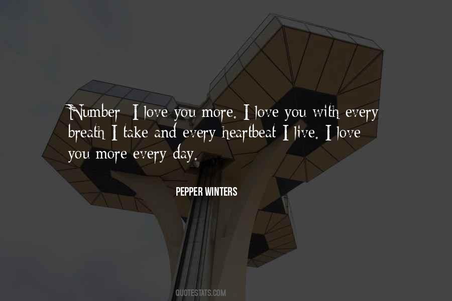 With Every Heartbeat Quotes #644289