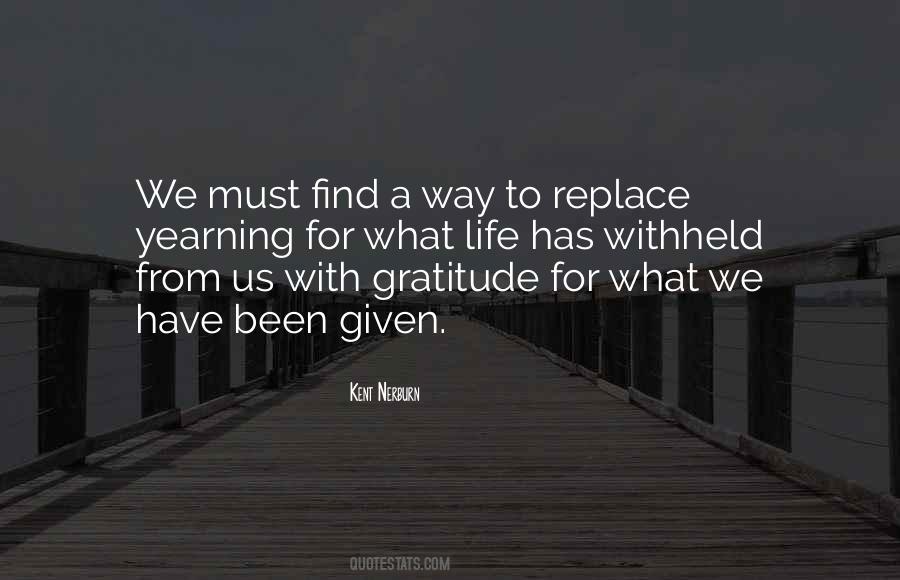With Gratitude Quotes #1316528
