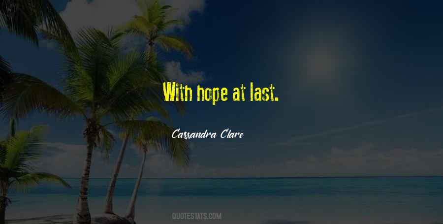 With Hope Quotes #1463123