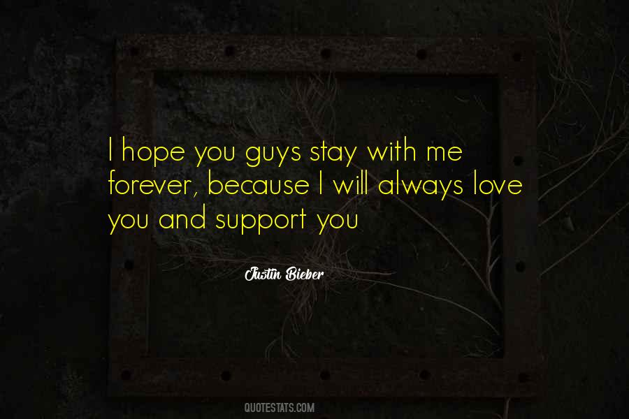 With Me Forever Quotes #198977