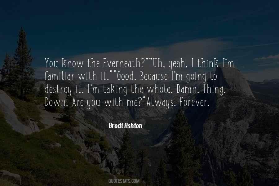 With Me Forever Quotes #83850