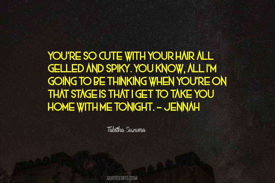 With You Tonight Quotes #49375