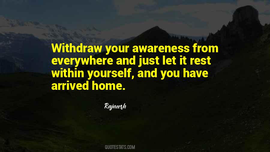 Withdraw Yourself Quotes #1182851