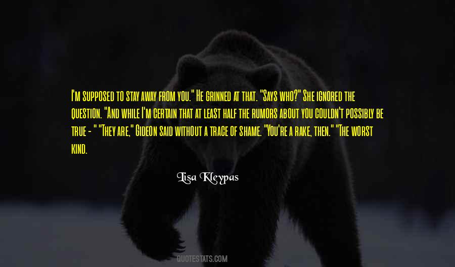 Without A Trace Quotes #664676