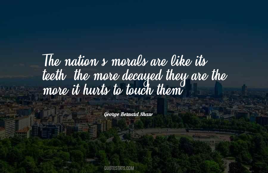 Without Morals Quotes #42345