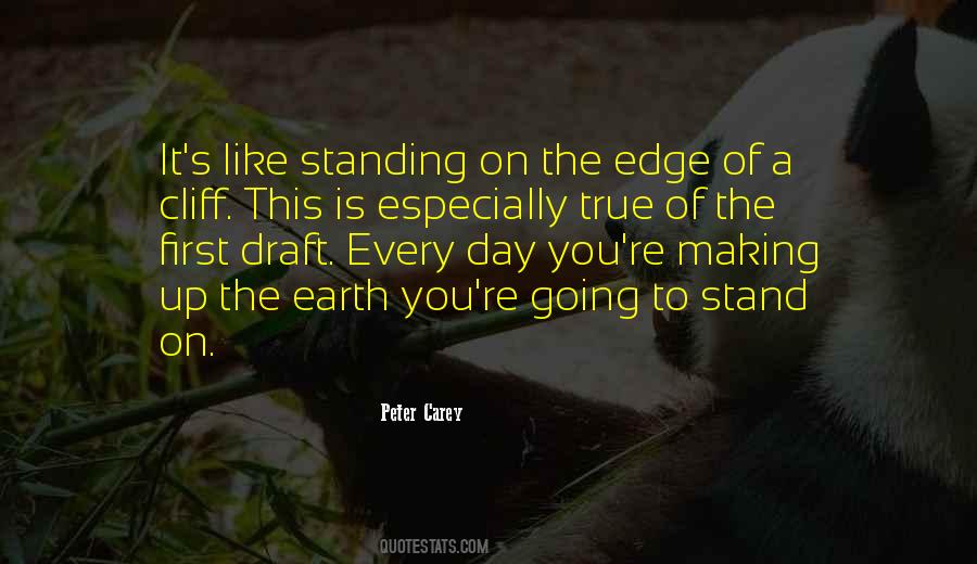 Quotes About Standing On The Edge #1271167