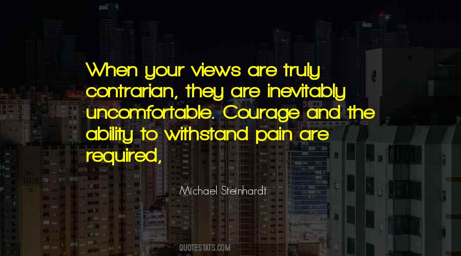 Withstand Pain Quotes #1875471