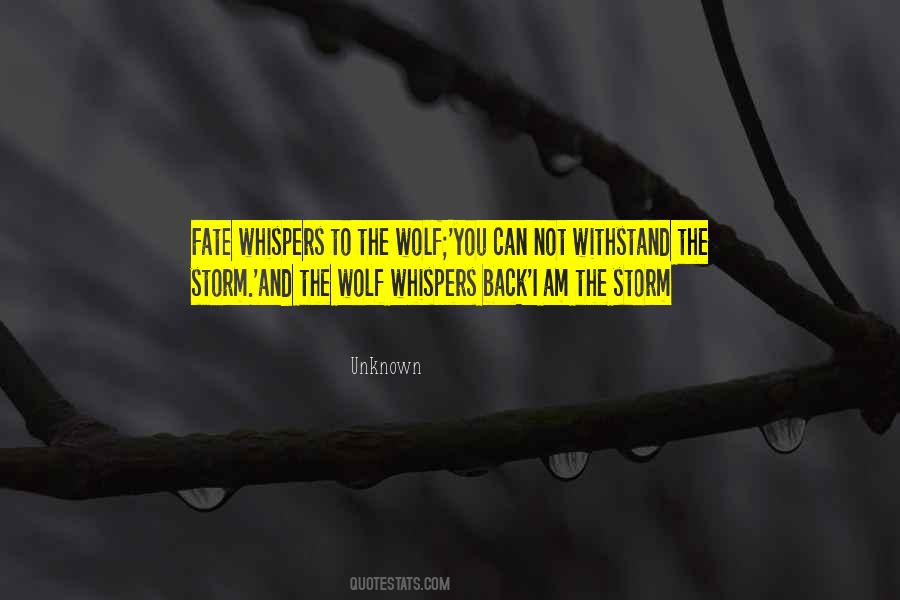 Withstand The Storm Quotes #431540