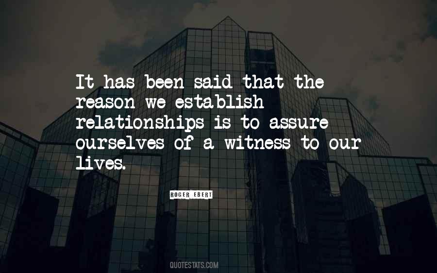 Witness Of Love Quotes #493905