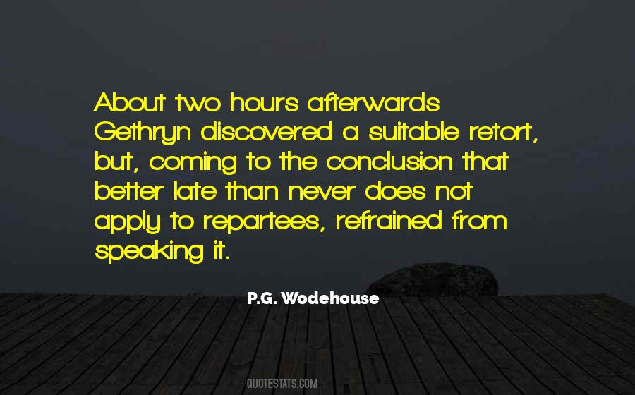 Wodehouse Quotes #103704
