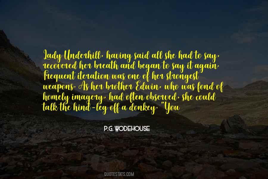 Wodehouse Quotes #260918