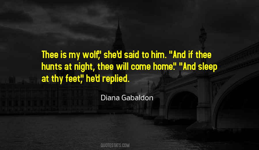 Wolf And Night Quotes #1701165