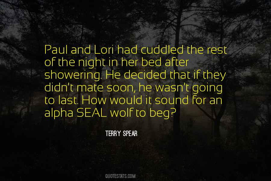 Wolf And Night Quotes #233991