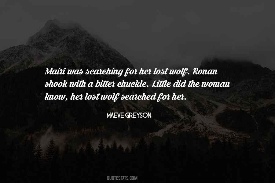 Wolf And Woman Quotes #1716153