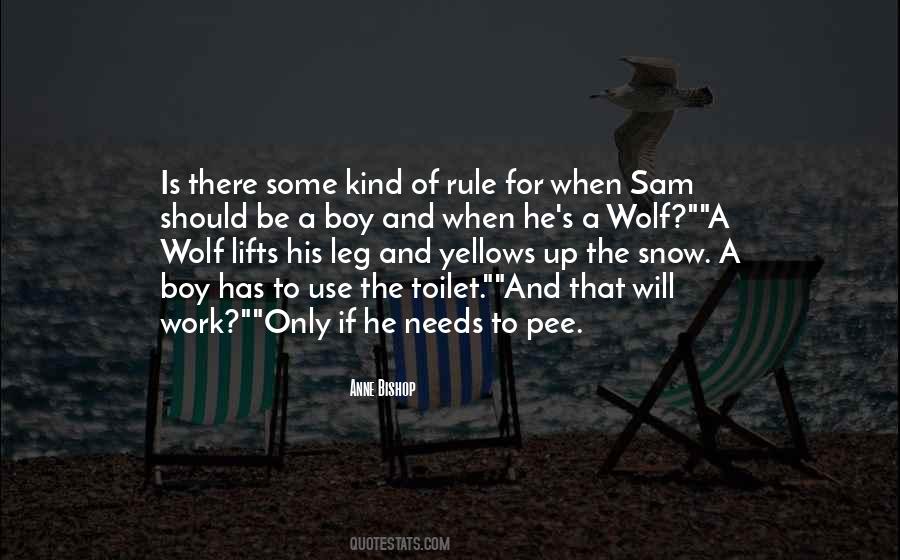 Wolf Boy Quotes #1615957