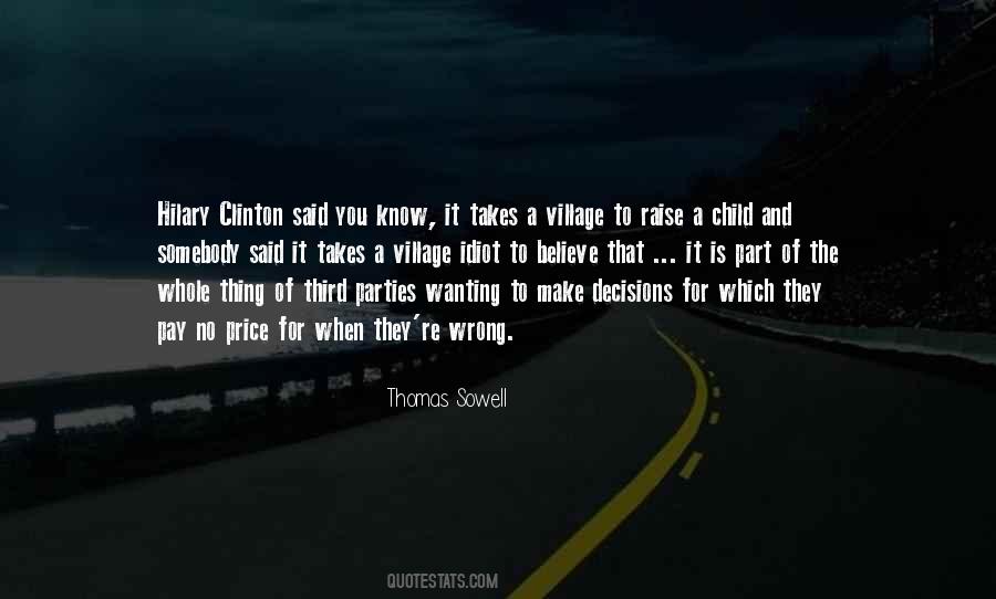 Quotes About Village To Raise A Child #928688