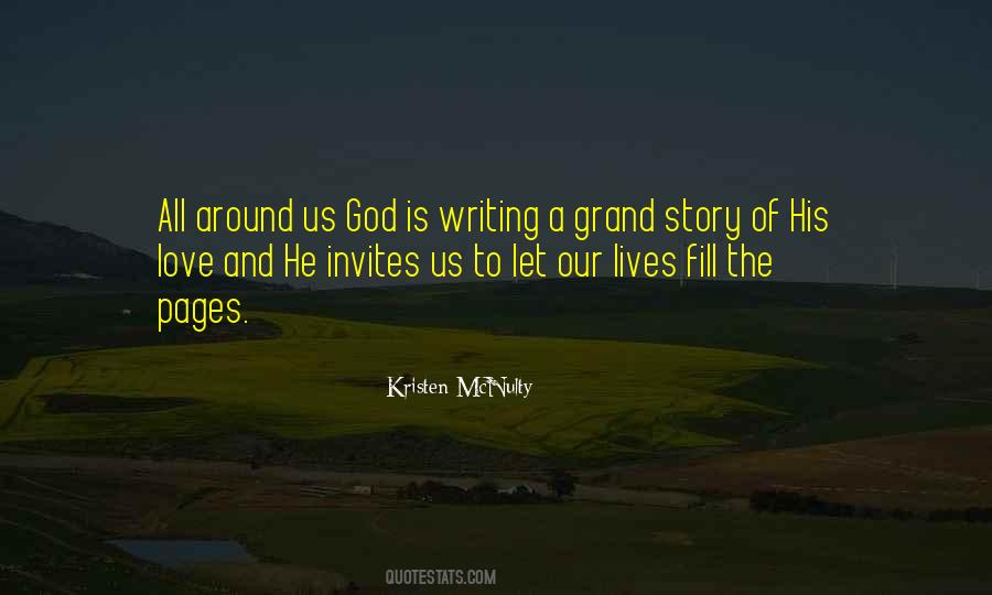 Quotes About God Writing Your Story #269173