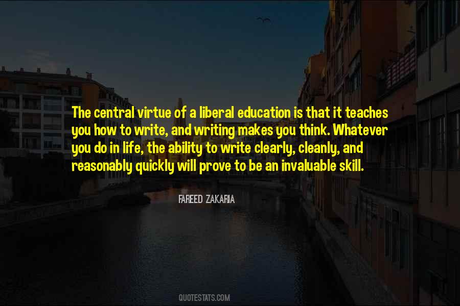 Quotes About A Liberal Education #196196